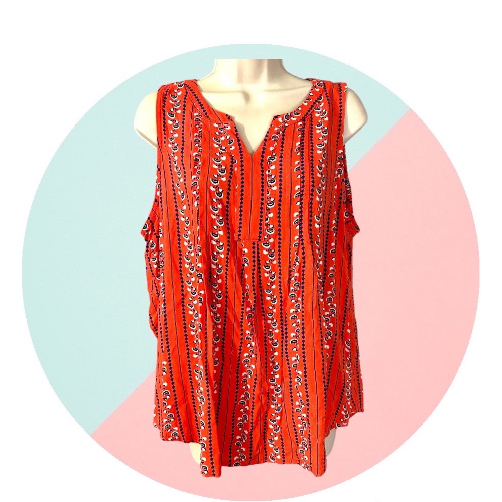 Croft & Barrow Sleeveless Top XL